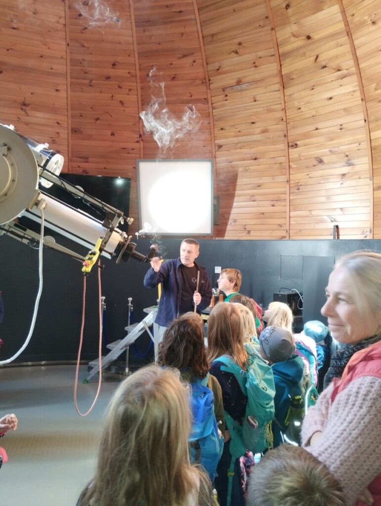Exkurze do hvězdárny v Hradci Králové